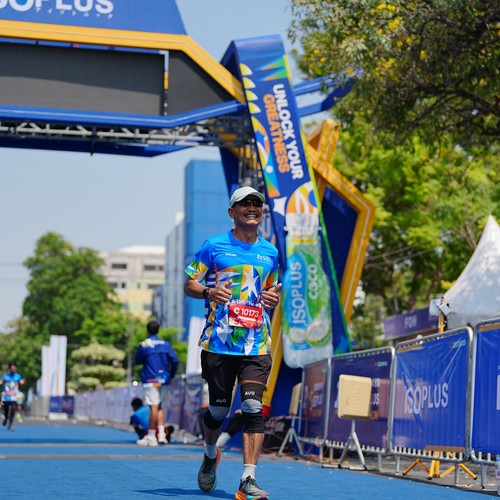 Race photo from SURABAYA ISOPLUS MARATHON 2026