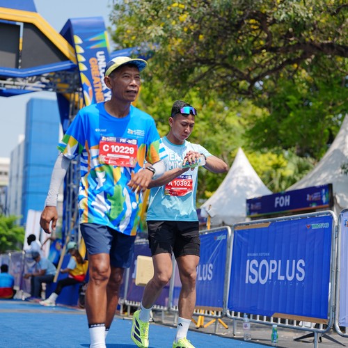Race photo from SURABAYA ISOPLUS MARATHON 2026