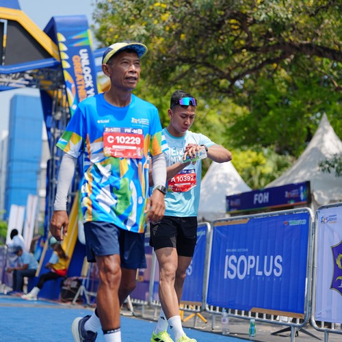 Race photo from SURABAYA ISOPLUS MARATHON 2026