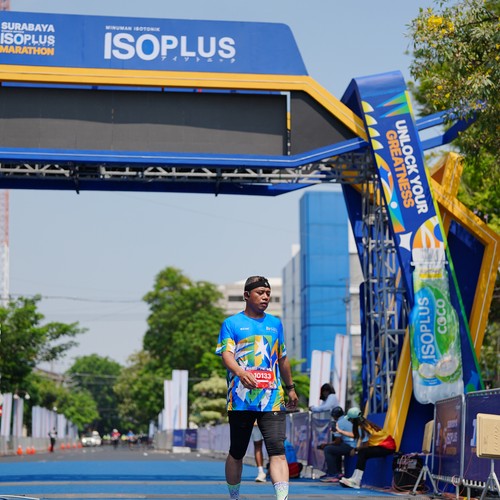 Race photo from SURABAYA ISOPLUS MARATHON 2026