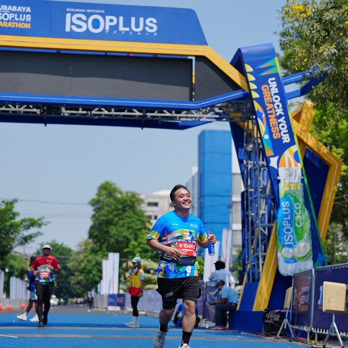 Race photo from SURABAYA ISOPLUS MARATHON 2026