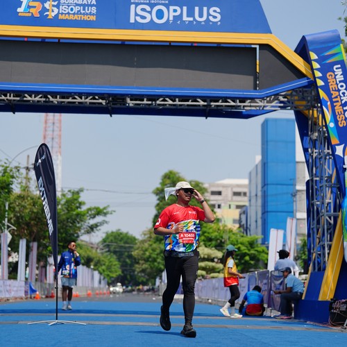 Race photo from SURABAYA ISOPLUS MARATHON 2026