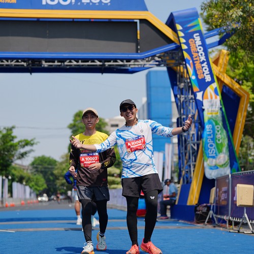 Race photo from SURABAYA ISOPLUS MARATHON 2026
