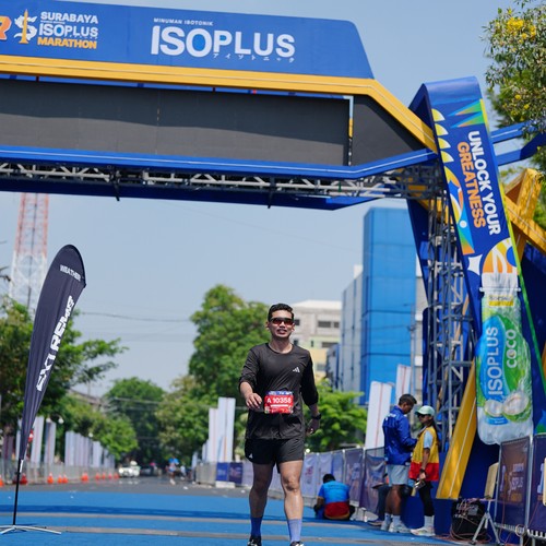 Race photo from SURABAYA ISOPLUS MARATHON 2026