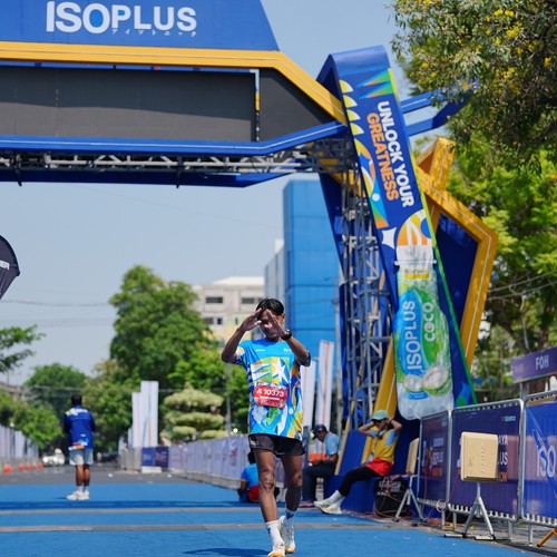Race photo from SURABAYA ISOPLUS MARATHON 2026