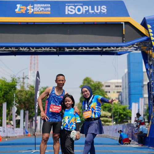 Race photo from SURABAYA ISOPLUS MARATHON 2026