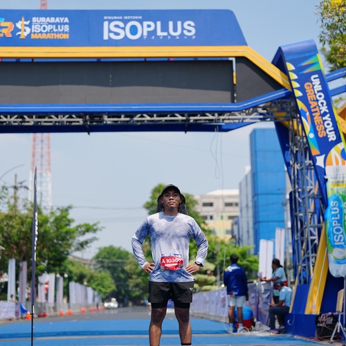 Race photo from SURABAYA ISOPLUS MARATHON 2026