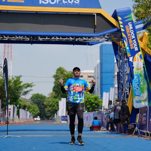 Race photo from SURABAYA ISOPLUS MARATHON 2026