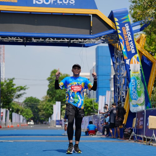 Race photo from SURABAYA ISOPLUS MARATHON 2026