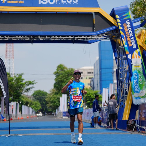 Race photo from SURABAYA ISOPLUS MARATHON 2026