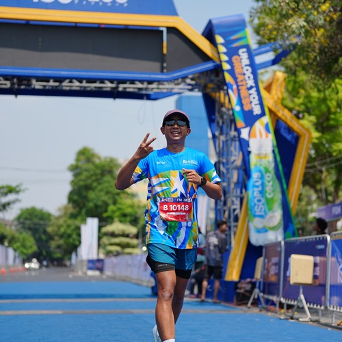 Race photo from SURABAYA ISOPLUS MARATHON 2026