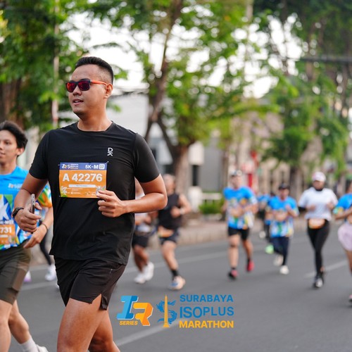 Race photo from SURABAYA ISOPLUS MARATHON 2026
