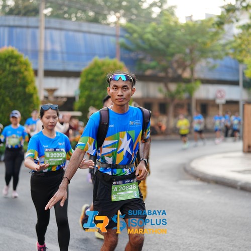 Race photo from SURABAYA ISOPLUS MARATHON 2026