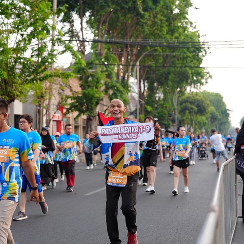Race photo from SURABAYA ISOPLUS MARATHON 2026