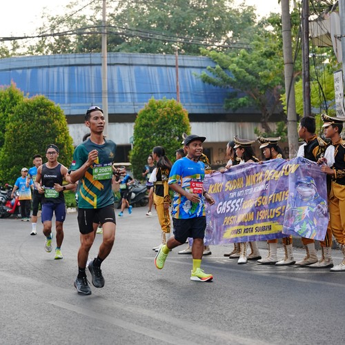 Race photo from SURABAYA ISOPLUS MARATHON 2026