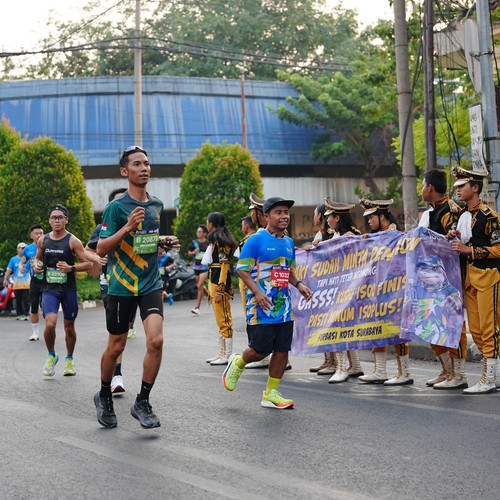 Race photo from SURABAYA ISOPLUS MARATHON 2026