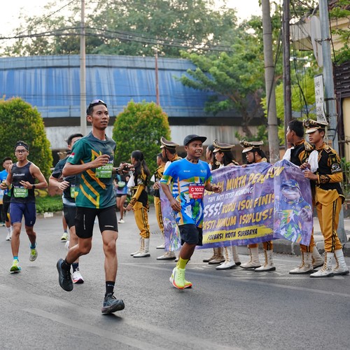Race photo from SURABAYA ISOPLUS MARATHON 2026