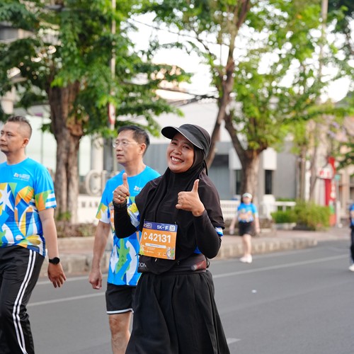 Race photo from SURABAYA ISOPLUS MARATHON 2026
