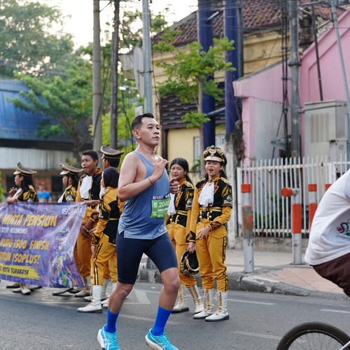 Race photo from SURABAYA ISOPLUS MARATHON 2026