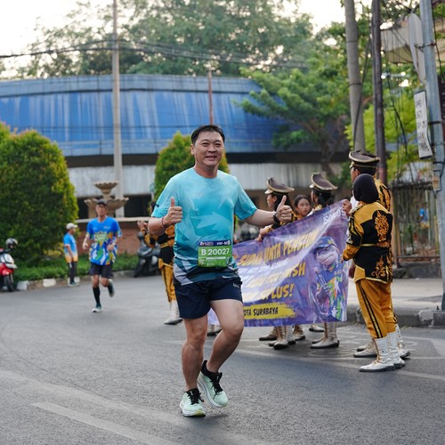 Race photo from SURABAYA ISOPLUS MARATHON 2026