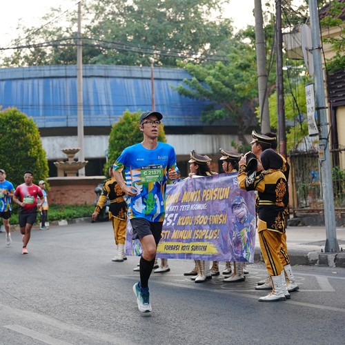 Race photo from SURABAYA ISOPLUS MARATHON 2026