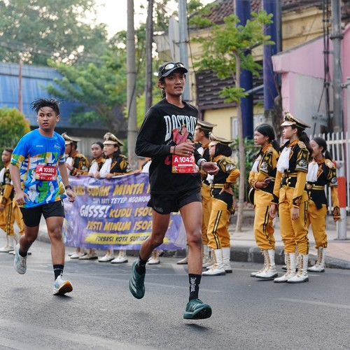 Race photo from SURABAYA ISOPLUS MARATHON 2026
