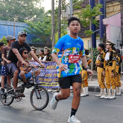 Race photo from SURABAYA ISOPLUS MARATHON 2026