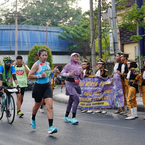 Race photo from SURABAYA ISOPLUS MARATHON 2026