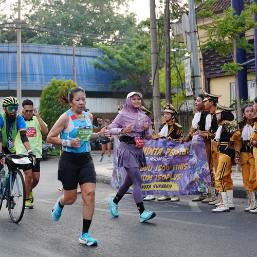 Race photo from SURABAYA ISOPLUS MARATHON 2026