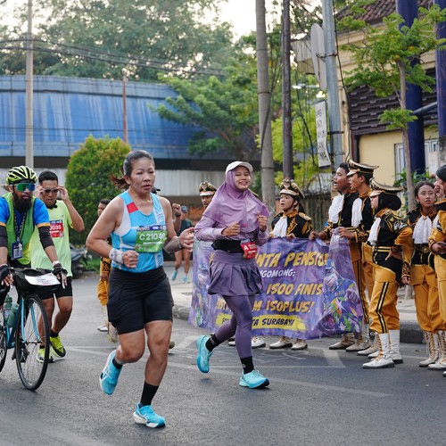 Race photo from SURABAYA ISOPLUS MARATHON 2026