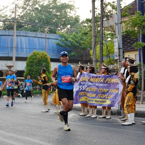 Race photo from SURABAYA ISOPLUS MARATHON 2026