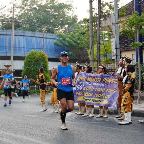 Race photo from SURABAYA ISOPLUS MARATHON 2026