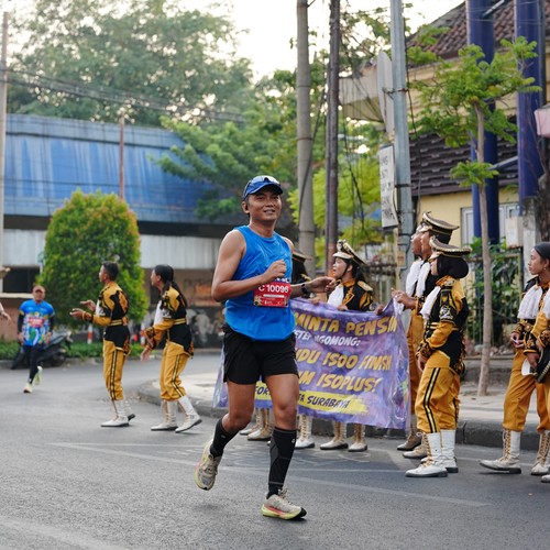 Race photo from SURABAYA ISOPLUS MARATHON 2026