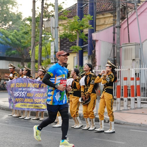 Race photo from SURABAYA ISOPLUS MARATHON 2026