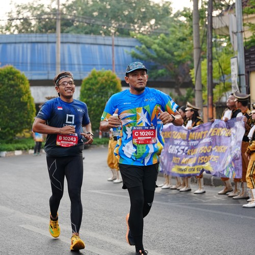 Race photo from SURABAYA ISOPLUS MARATHON 2026