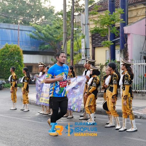 Race photo from SURABAYA ISOPLUS MARATHON 2026