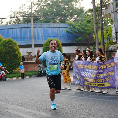 Race photo from SURABAYA ISOPLUS MARATHON 2026