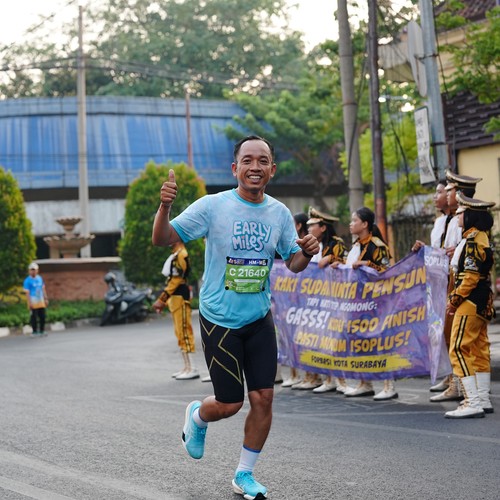 Race photo from SURABAYA ISOPLUS MARATHON 2026