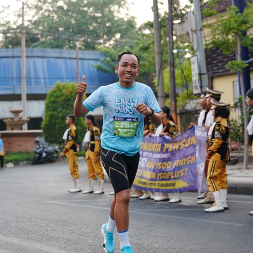 Race photo from SURABAYA ISOPLUS MARATHON 2026