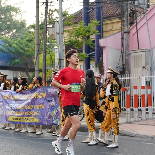 Race photo from SURABAYA ISOPLUS MARATHON 2026
