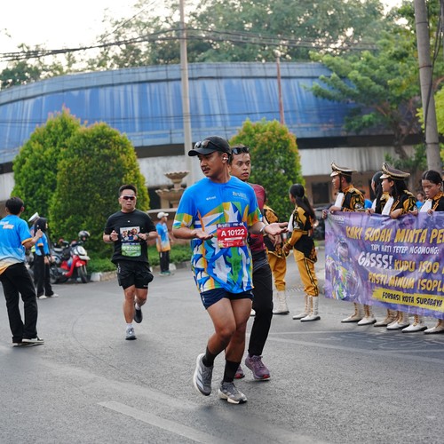 Race photo from SURABAYA ISOPLUS MARATHON 2026
