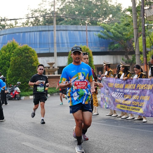 Race photo from SURABAYA ISOPLUS MARATHON 2026