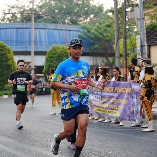 Race photo from SURABAYA ISOPLUS MARATHON 2026