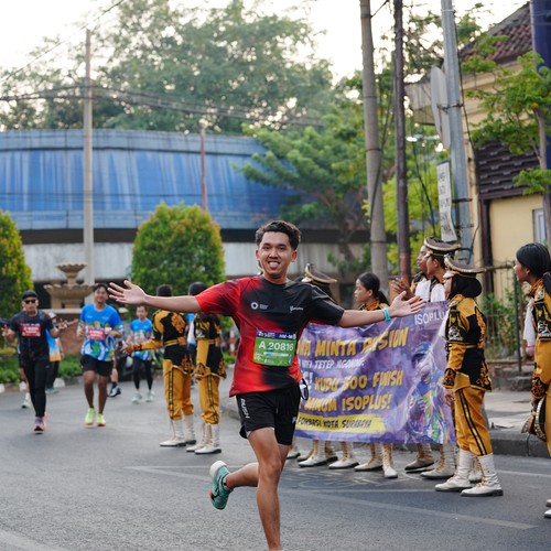 Race photo from SURABAYA ISOPLUS MARATHON 2026