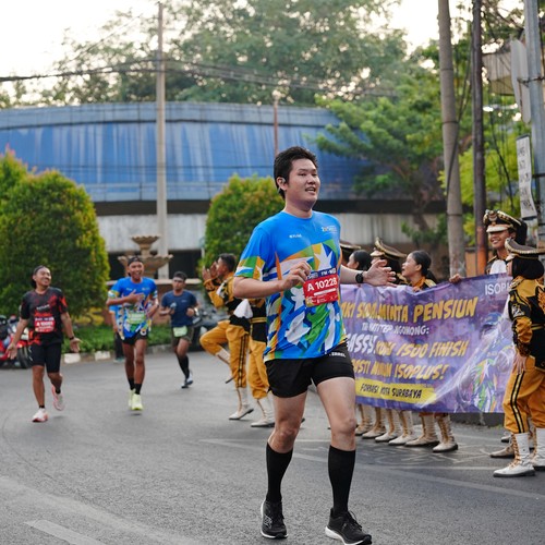 Race photo from SURABAYA ISOPLUS MARATHON 2026