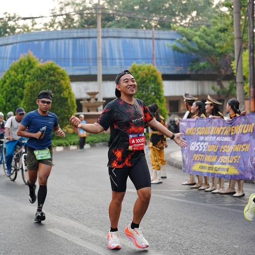 Race photo from SURABAYA ISOPLUS MARATHON 2026