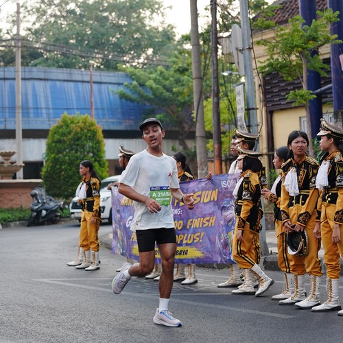 Race photo from SURABAYA ISOPLUS MARATHON 2026