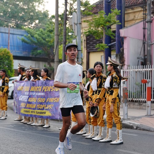 Race photo from SURABAYA ISOPLUS MARATHON 2026