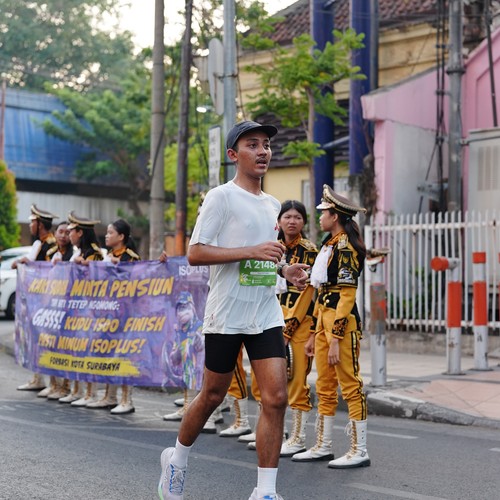 Race photo from SURABAYA ISOPLUS MARATHON 2026