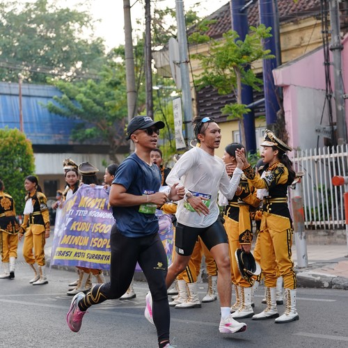 Race photo from SURABAYA ISOPLUS MARATHON 2026